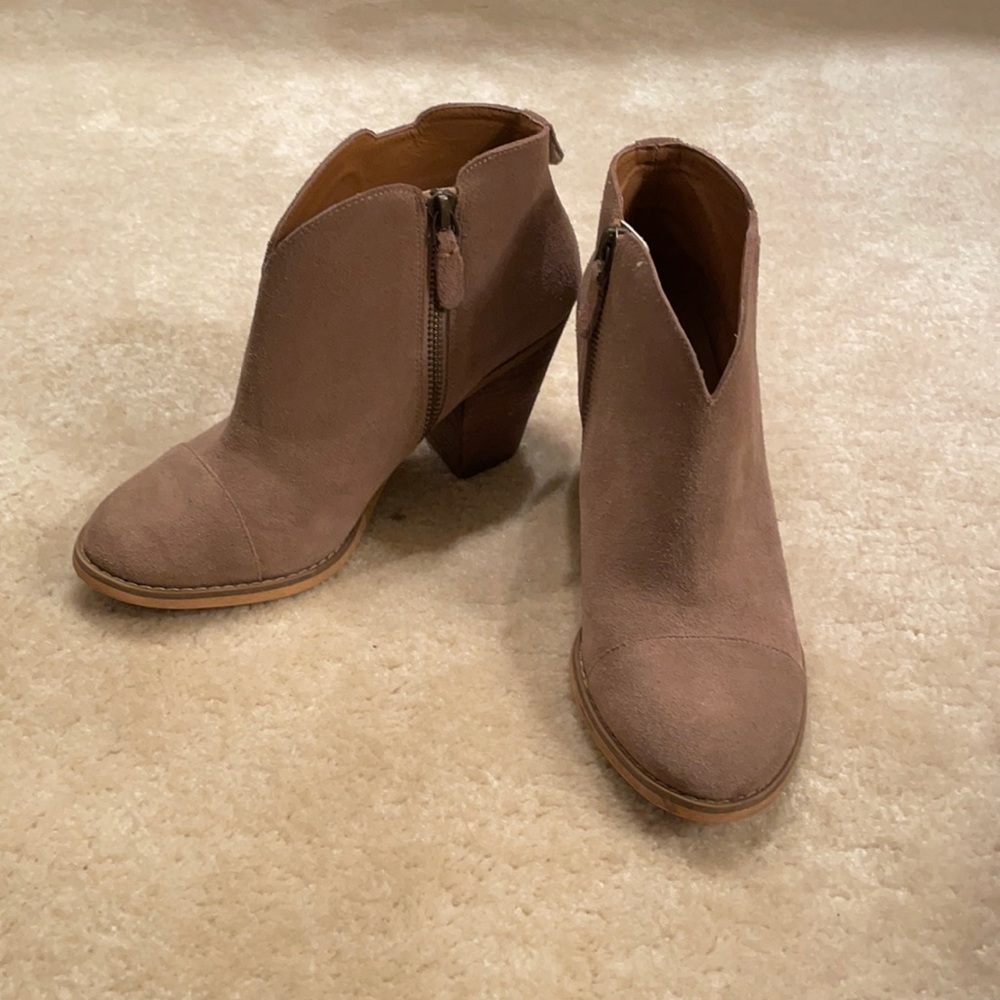 Susina Tan Suede Bootie